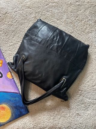 Borsa Coccinelle Maxi Shopper Pelle Nera