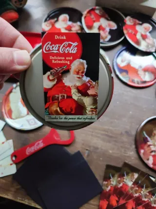 Lote Coca-Cola: Abrebotellas, Tapa, Caja