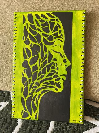 Pack 3 lienzos pintados a mano