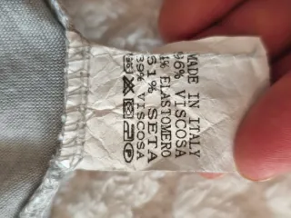 Falda italiana gris Talla M