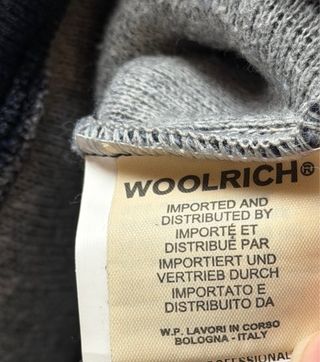 Felpa Woolrich lana e cotone