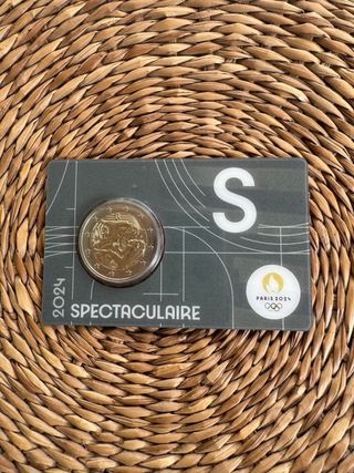 4 Monedas 2 Euro Francia 2024 París J.O.