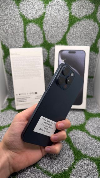 iPhone 15 Pro Max 256GB Blu - Batt 89%