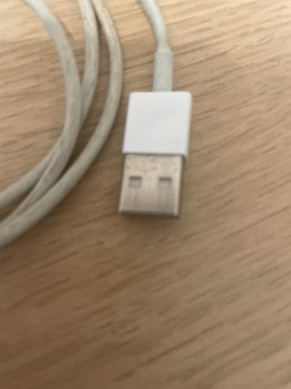 Cargador Apple Watch USB Blanco