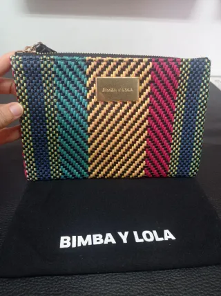 Bolso Cartera Bimba y Lola Trenzado Multicolor