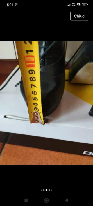 Scarpe stringate nere donna