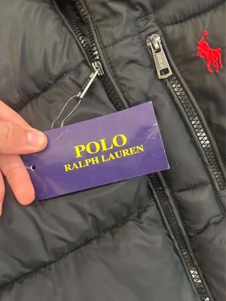 Abrigo Polo Ralph Lauren Negro