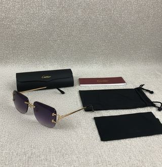 Gafas Cartier Signature C Negras Degradadas