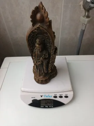 Figura Bronce 3 Budas