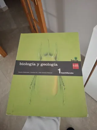 Biología y geología. 1 Bachillerato. Savia (Spa...