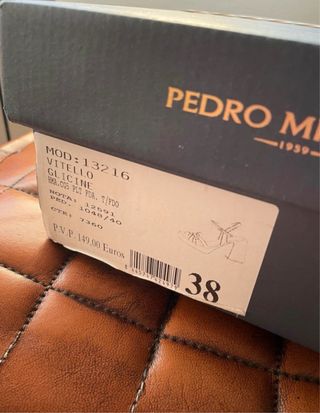 Sandalias Pedro Miralles Piel Talla 38 Rosa