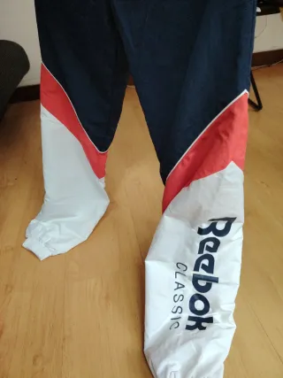 Pantalón Chándal Reebok Classic Talla XS Vintage