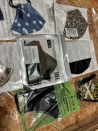 Mascarillas Higiénicas Reutilizables Varias