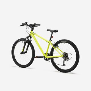 Bicicleta niños 24" MTB 9-12 años EXPL 500 Amarillo