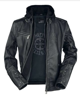 Chaqueta Cuero Amon Amarth EMP Talla XL