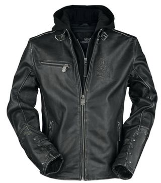 Chaqueta Cuero Amon Amarth EMP Talla XL