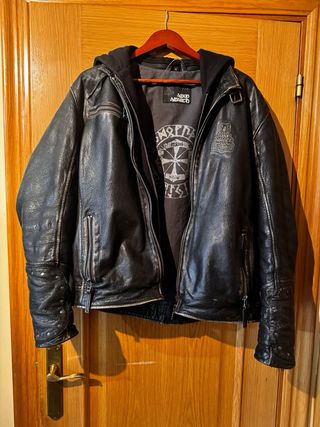 Chaqueta Cuero Amon Amarth EMP Talla XL