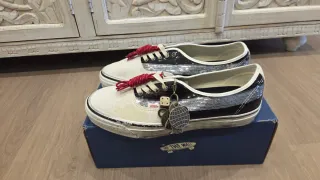 Vans La Habana Black White Talla 47