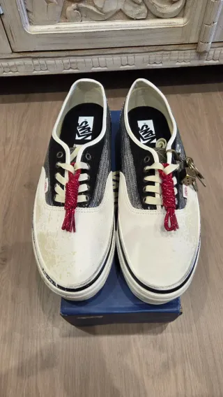 Vans La Habana Black White Talla 47