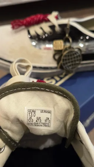 Vans La Habana Black White Talla 47