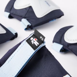 Conjunto 3x2 protecciones roller patinete skate niños PLAY