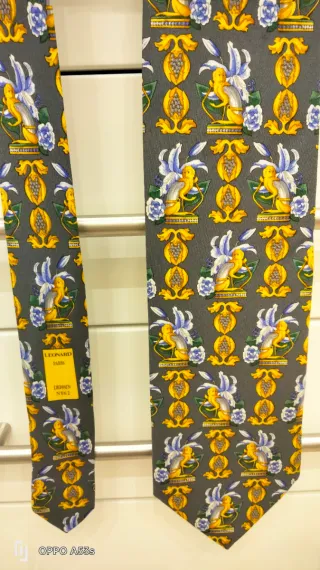 Corbata de seda Leonard Paris