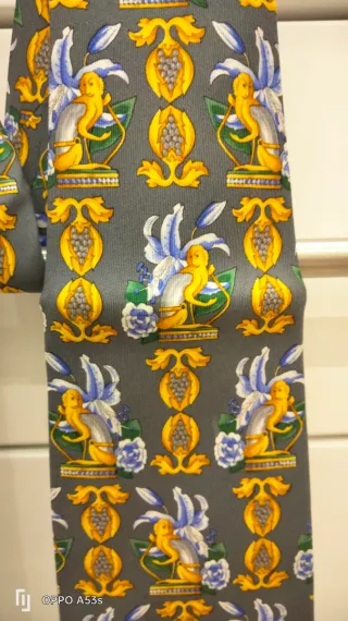 Corbata de seda Leonard Paris