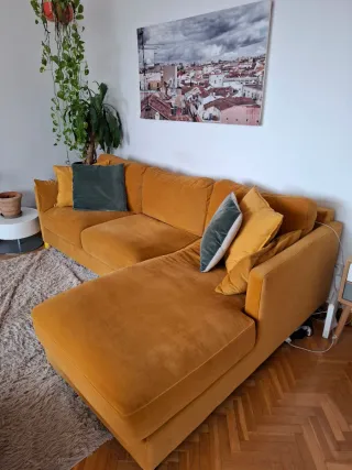 Divano letto con chaise longue Maison du Monde