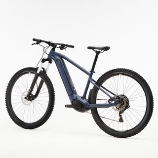 Bicicleta eléctrica montaña E-Expl 520 azul noche