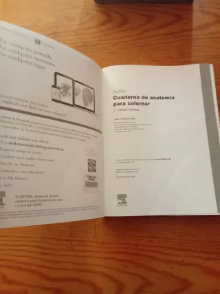 Netter Cuaderno de anatomía para colorear (2ª ed.)