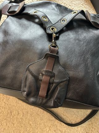 Borsa a spalla Nicoli con tracolla