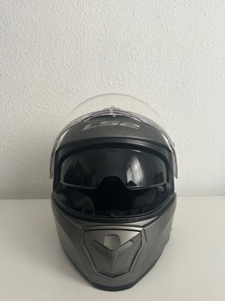 Casco Moto LS2 Breaker Gris