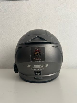 Casco Moto LS2 Breaker Gris