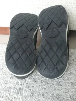 Zapatos Moncler Piel Negros Talla 42