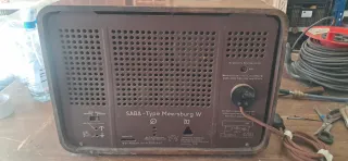 Radio Vintage SABA Madera