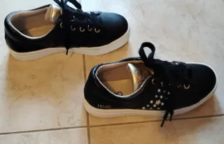 Liu Jo Sneakers Donna Nero Oro