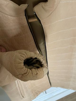 Cazadora piel peletero nueva a estrenar