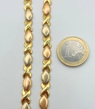 Gargantilla Oro Combinado 18k 26.38 gr