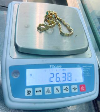 Gargantilla Oro Combinado 18k 26.38 gr