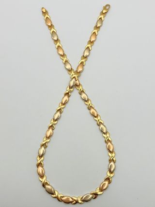 Gargantilla Oro Combinado 18k 26.38 gr