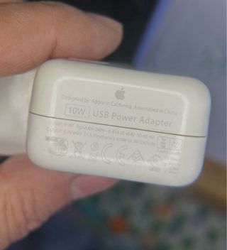 Alimentatore Apple 10W USB Bianco per iphone ipad