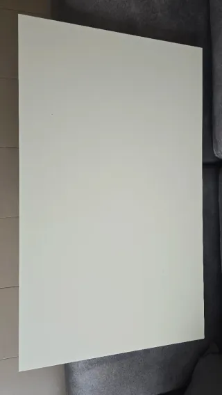 Tablero escritorio blanco Ikea 100x60 cm