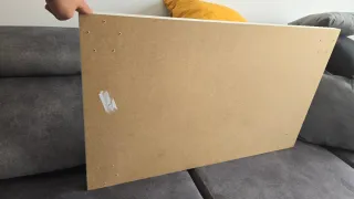 Tablero escritorio blanco Ikea 100x60 cm