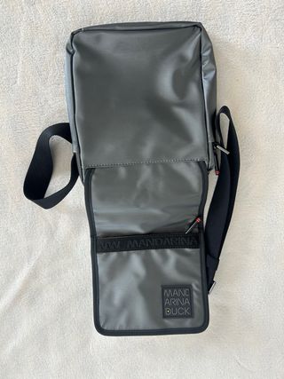 Marsupio Mandarina Duck Warrior Grigio Nero