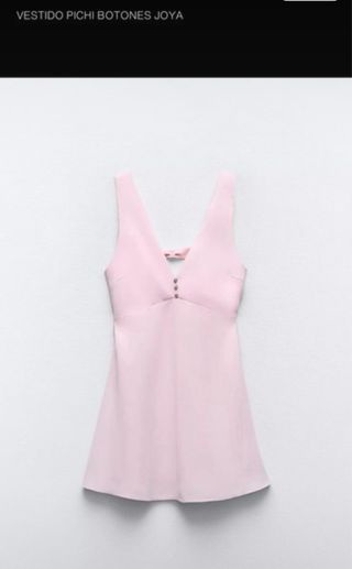 Vestido corto elegante rosa