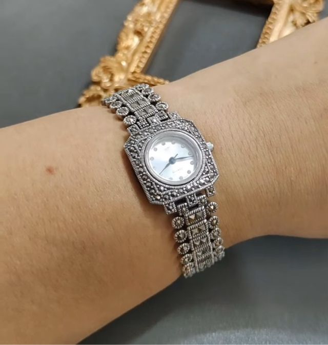 Reloj Plata 925 Mujer Marquesitas 46.0g