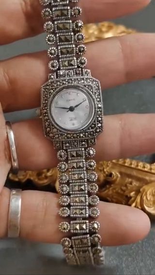 Reloj Plata 925 Mujer Marquesitas 46.0g