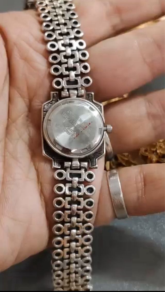 Reloj Plata 925 Mujer Marquesitas 46.0g