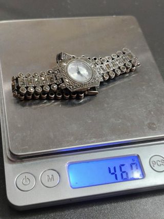 Reloj Plata 925 Mujer Marquesitas 46.0g