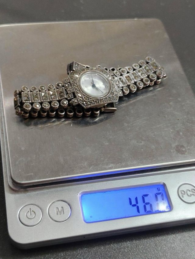 Reloj Plata 925 Mujer Marquesitas 46.0g